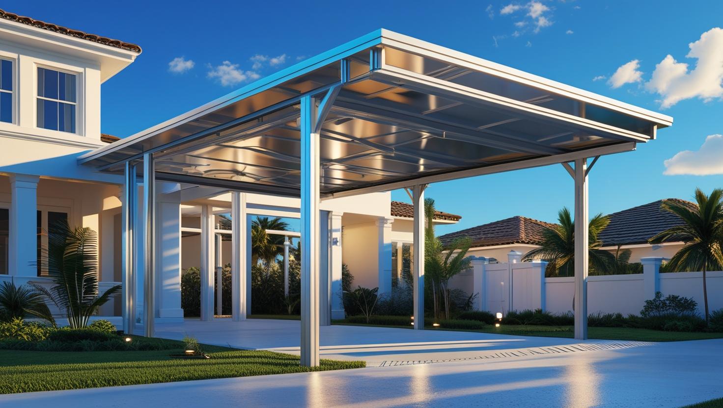 Durable Aluminum Carport Aluminum Carport in Florida