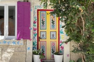 house with hurricane windows